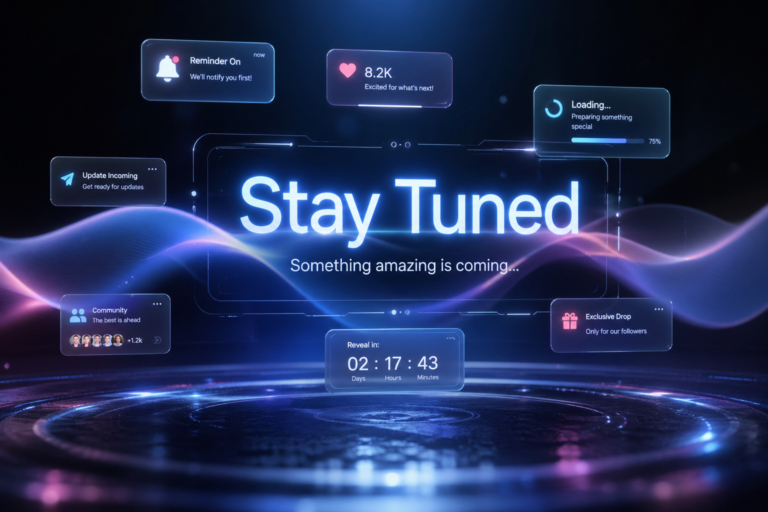 stay tuned meaning