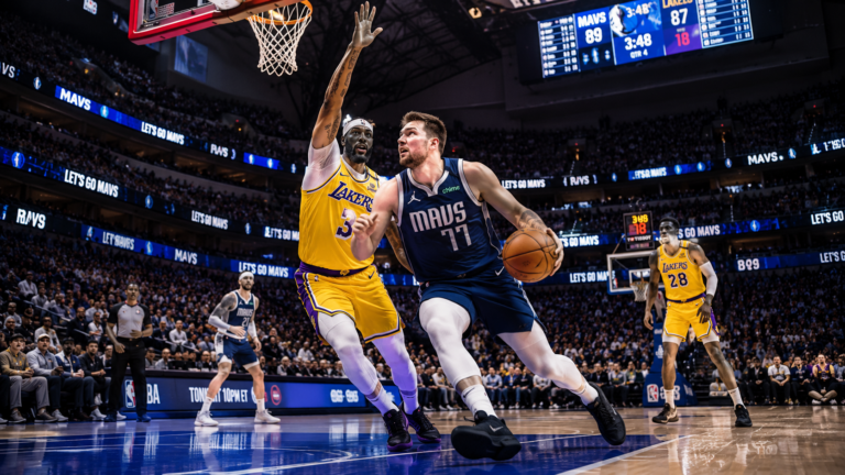 mavs vs lakers
